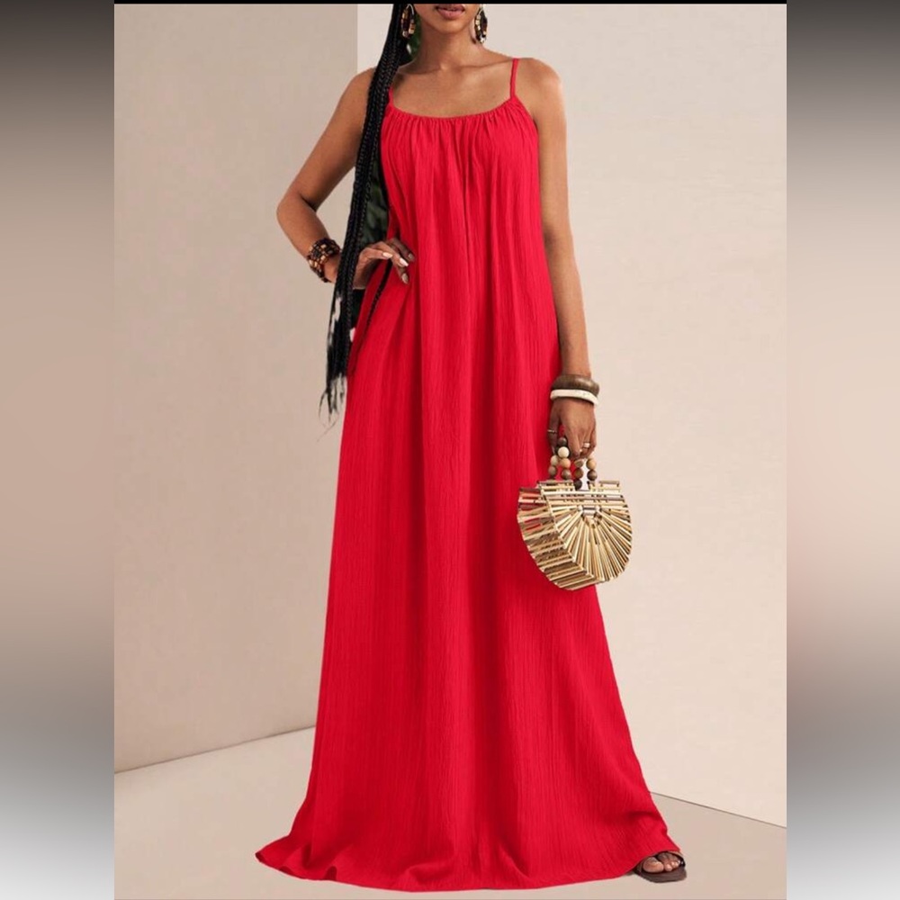 Elegant White Maxi Dress - Picture 15 of 16